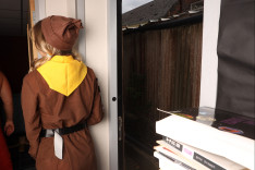 Scout's Honour — Lady Voyeurs, starring Blonde Gabie