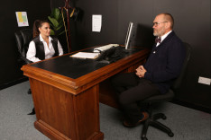 Headmistress Milking — Lady Voyeurs, starring Becky B