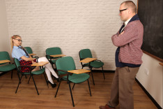 Scheming Coed — Lady Voyeurs, starring Chloe Toy