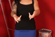 Decorator's Treat — Lady Voyeurs, starring Maisie Rain